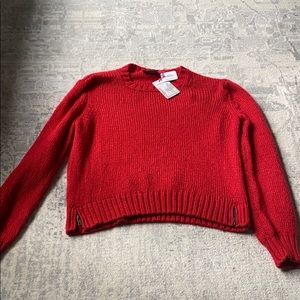 Wooden Ships red sweater new with tags